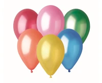 Balony Gemar 8", metalik mix, 100szt.