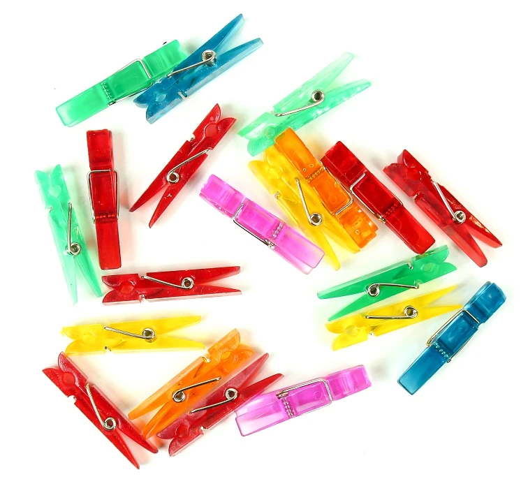Set decorative clips, 20 psc