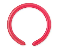 Balloons Gemar, modelling balloon, raspberry red, 100pcs