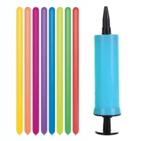 Balloons Godan 10", set "model 10 (with pump), 10pcs