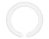 Balloons Gemar, modelling balloon, transparent, 100pcs
