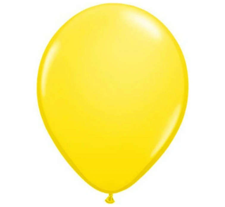 Balony Anagram 5", QL pastel żółte, 100szt. KK