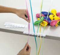 Self-adhesive strip for fixing balloons / 10 pcs EOL