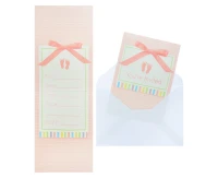 Invitations "Children Party", pink, 8 items EOL