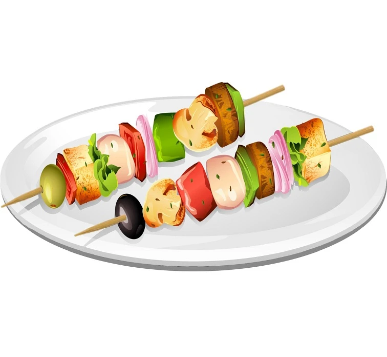 Skewers 200 * 2,5 mm x 200 pcs x 100 op. (cardboard) EOL