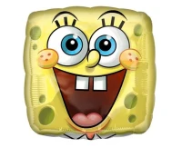 18" SQR Foil Balloon - "Spongebob Square Face" EOL