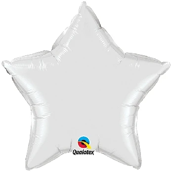 Balloon foil 20 inches QL STR Star white EOL