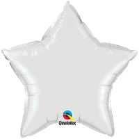 Balloon foil 20 inches QL STR Star white EOL
