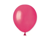 Balony Gemar 5", metalik ciemnoróżowe, 100szt. KK