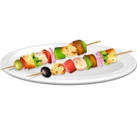 Skewers 250 * 2,5 mm / 200 pcs x 100 op. (cardboard) EOL