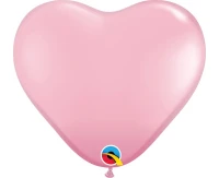 Balony Anagram 6", QL serca, pastel jasnoróżowe, 100szt. KK