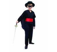 Master of Sword role-play set, (shirt with belt, coat, pants, mask) size 120/130