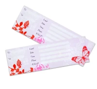 10 Invitations set "Pink Landscape" EOL