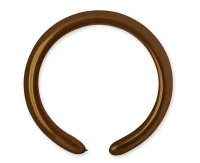 Balloons Gemar, modelling balloon brown, 100pcs