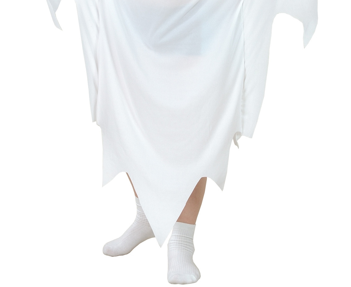 Ghost role-play set for kids (robe, hood), size 110/120 cm