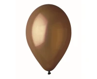Balony Gemar 10", pastel brązowe, 100szt.