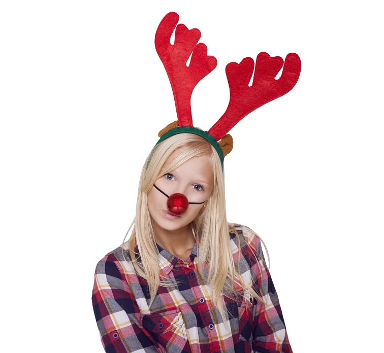 Antler headband with Nose
