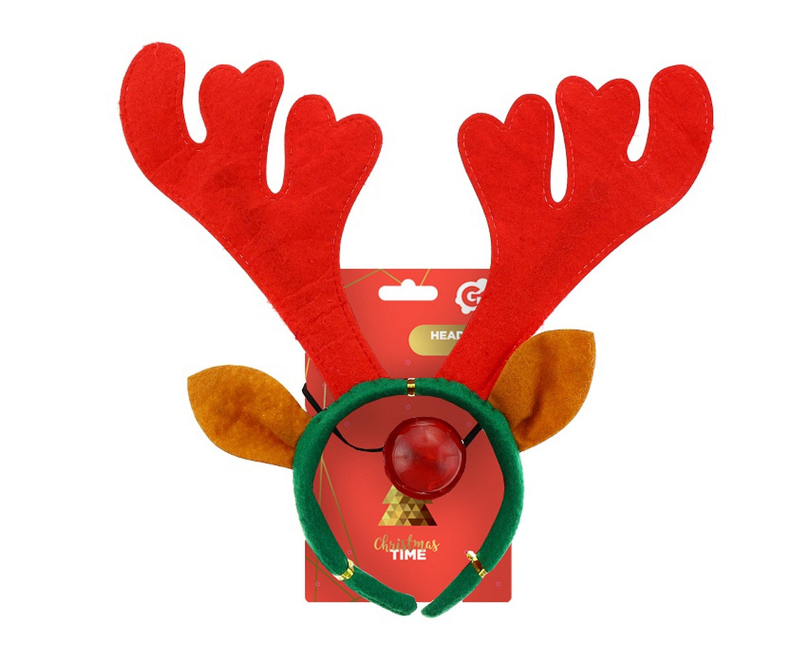 Antler headband with Nose