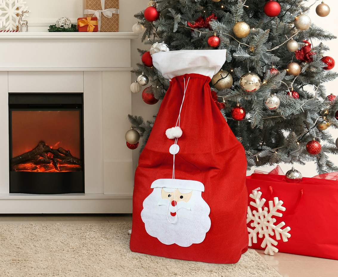 Santa sack, large, 70x100 cm