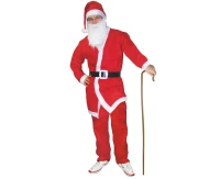 Santa Role-Play set (hat, beard, blouse, pants, belt), one size