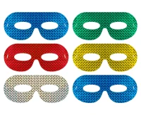 Set "6 holographic masks" EOL