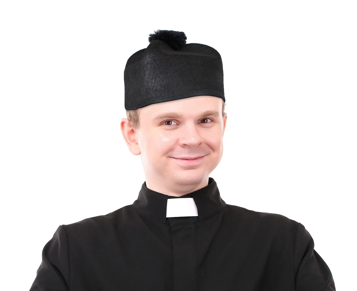 Czapka księdza "Biret", rozm. un