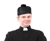 Czapka księdza "Biret", rozm. un