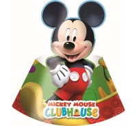 Paper hats "Playful Mickey", 6 pcs EOL