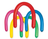 Balloons Gemar, modelling balloon, type 350, mix, 100pcs