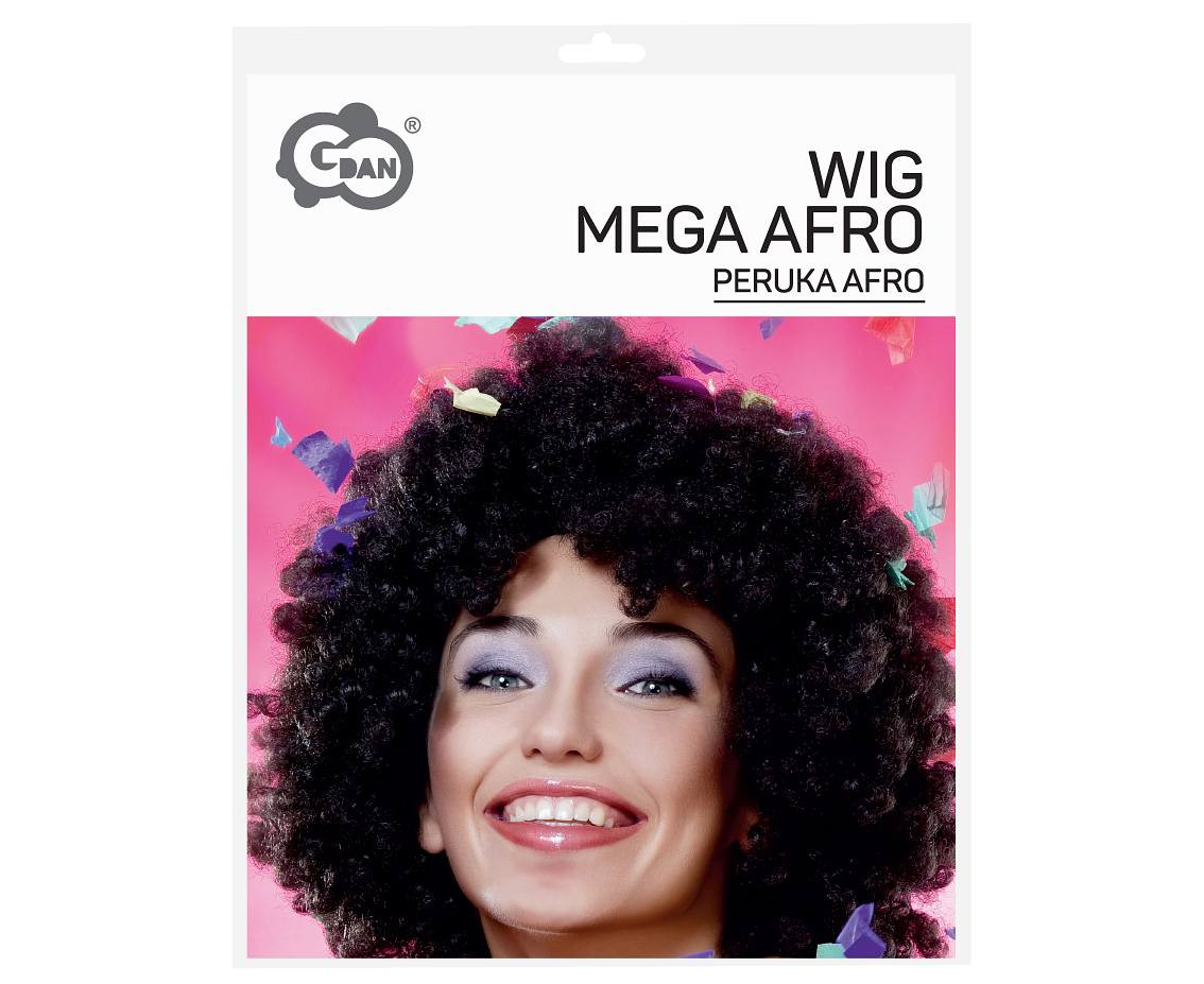 Wig "Mega Afro black"