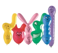 Balloons Gemar, shape gpf mix, 50pcs