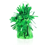 Foil weight for helium balloons, green, 145 g / 1 pc
