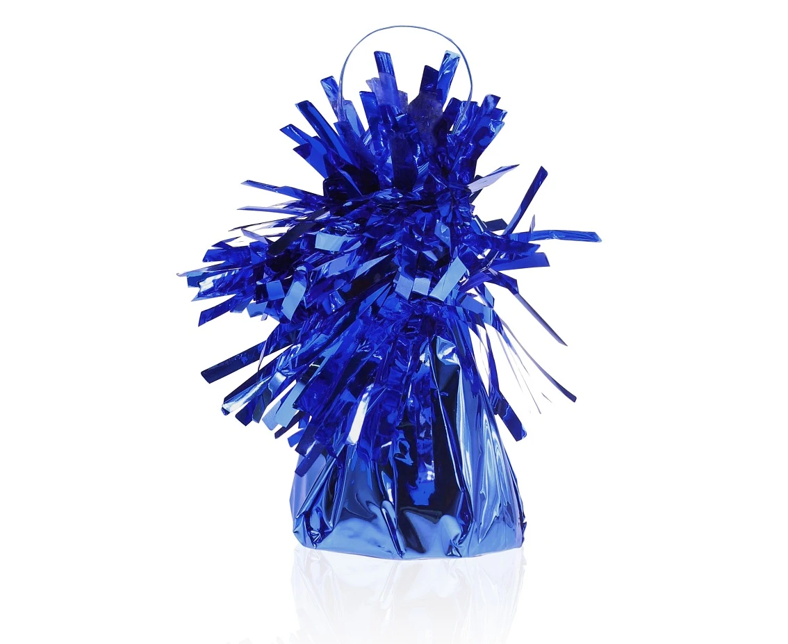 Foil weight for helium balloons, blue, 145 g / 1 pc