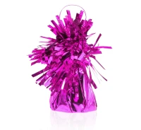 Foil weight for helium balloons, dark pink, 145 g / 1 pc