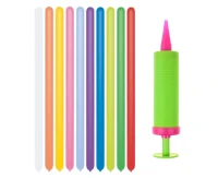 Balloons Godan, pastel set "prymus 20" with pump, 20pcs