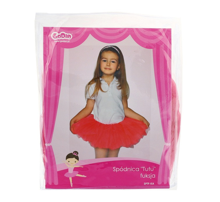 Children Tutu skirt, fuchsia, 3 years up EOL