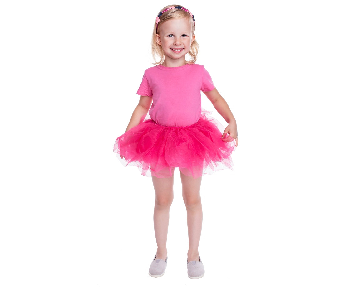 Children Tutu skirt, fuchsia, 3 years up EOL