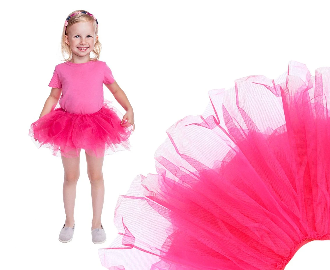 Children Tutu skirt, fuchsia, 3 years up EOL