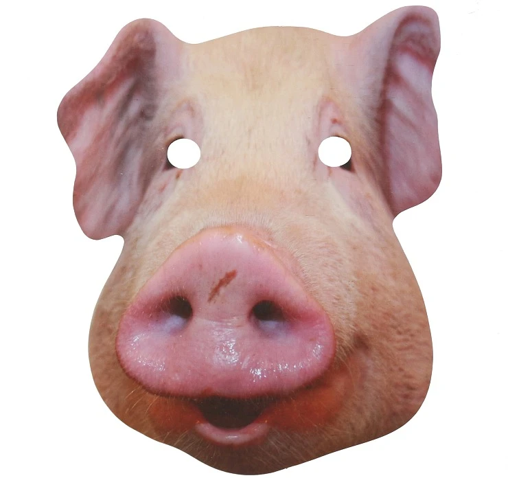 Paper mask "Pig"