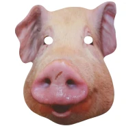 Paper mask "Pig"