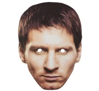 Paper mask "Messi"