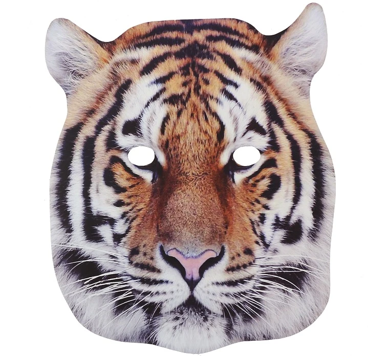 Paper mask Tiger