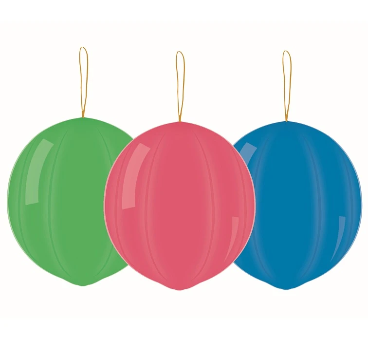 Balony Gemar, pastel premium piłki z gumką, 3szt.