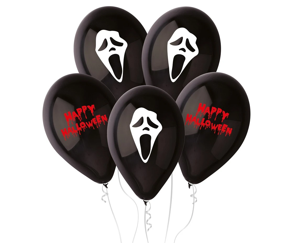 Balloons Gemar 12", pastel premium scary halloween, 5pcs
