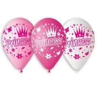 Balloons Gemar 12", pastel premium princess, 5pcs