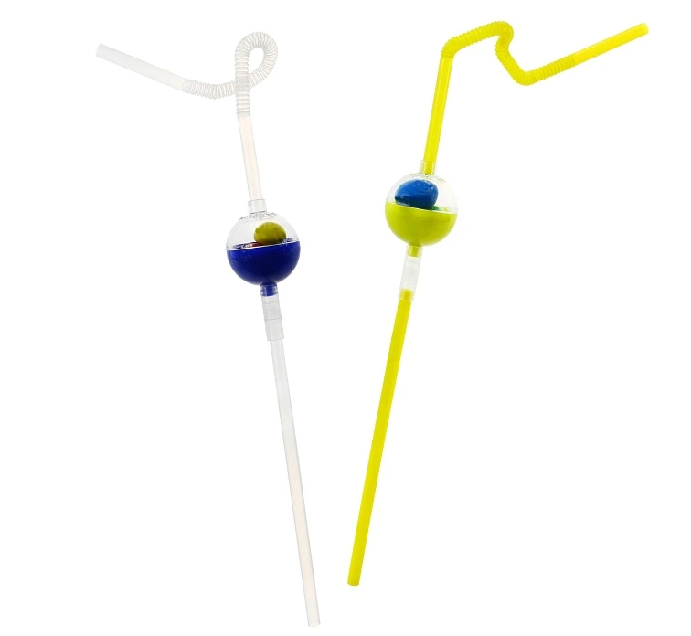 Flexible "Surprise" Straws, 6x300 mm / 2 pcs EOL