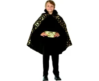 Golden Vampire role-play set (cape, belt), size 120/130 cm EOL