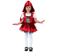 Red Hood Sweetie role-play set for kids (dress, cape with hood), size 92/104 cm