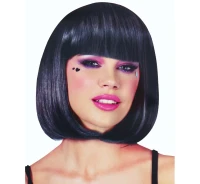Bob Wig, black, one size