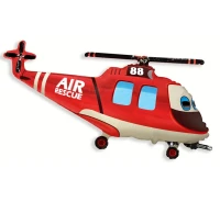 Foil Balloon 24" FX - Rescue Helicopter,  unpacked (flat) EOL